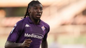 Moise Kean - Foto Lapresse - Ilpallonegonfiato