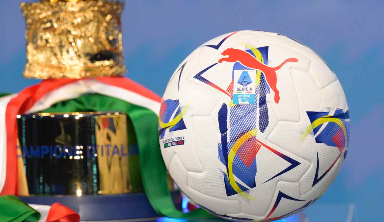 Nuovo pallone Serie A Enilive