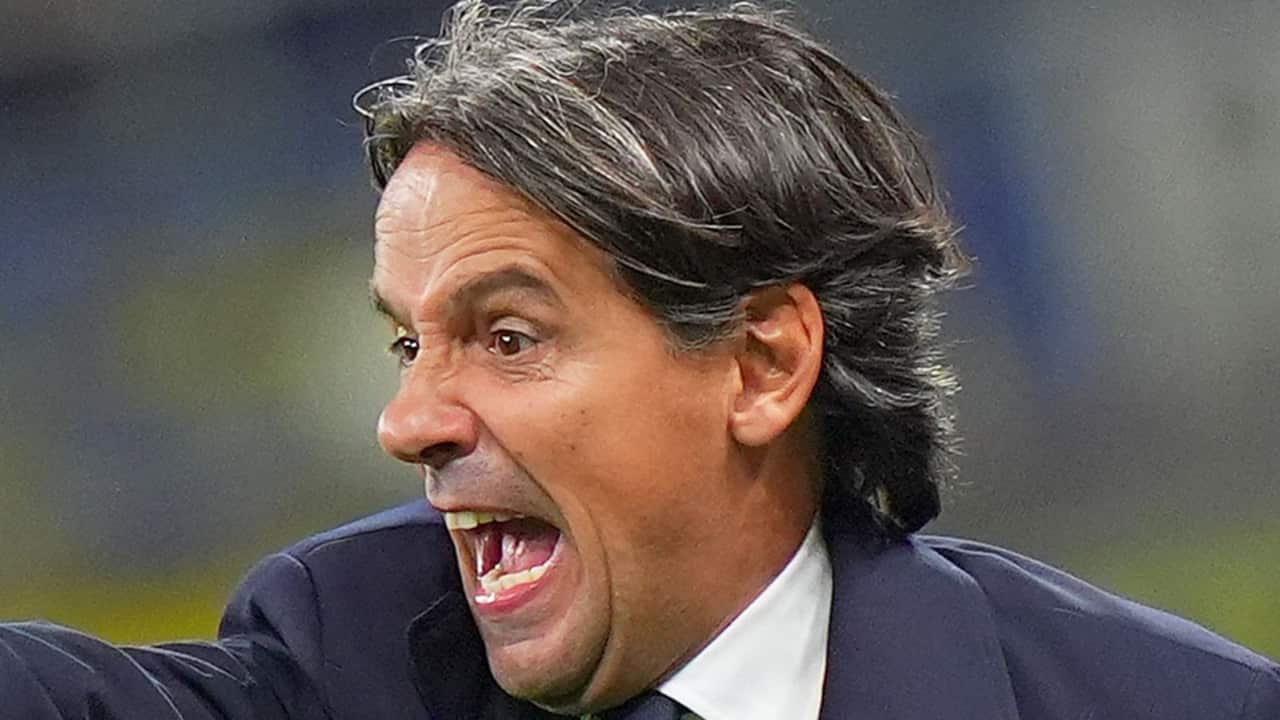 Simone Inzaghi - Foto Lapresse - Ilpallonegonfiato