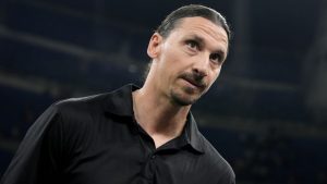 Zlatan Ibrahimovic - Foto Lapresse - Ilpallonegonfiato