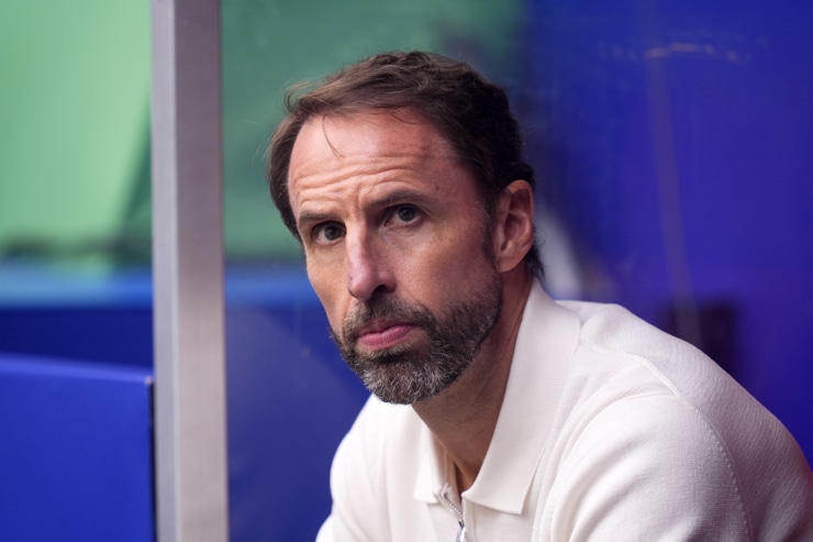 Southgate in panchina - Foto Lapresse - Ilpallonegonfiato