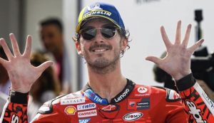 Francesco Bagnaia dopo il GP della Malesia - Foto dal suo profilo Facebook - Ilpallonegonfiato