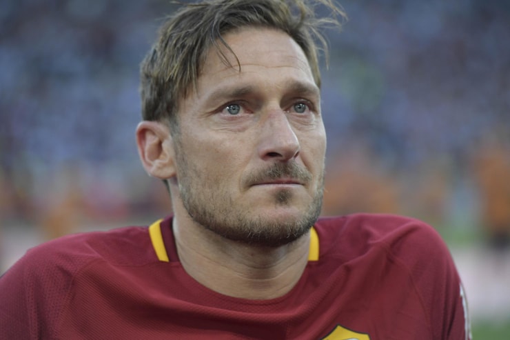 Francesco Totti - Foto Lapresse - Ilpallonegonfiato