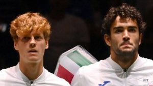 Jannik Sinner e Matteo Berrettini - Foto Facebook - Ilpallonegonfiato