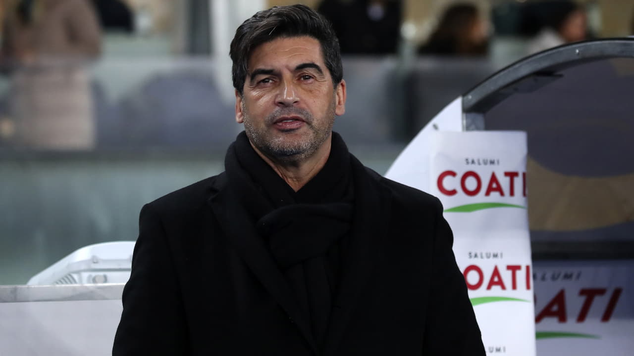 Paulo Fonseca in panchina - Foto Lapresse - Ilpallonegonfiato