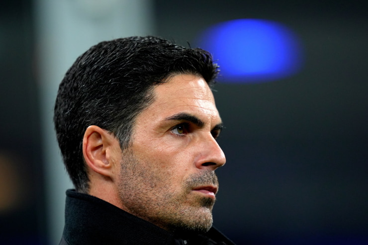 Arteta, allenatore dell'Arsenal - Foto Lapresse - Ilpallonegonfiato