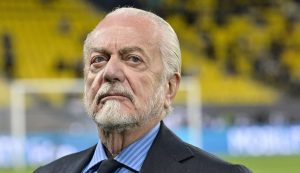 Aurelio De Laurentiis - Foto Lapresse - Ilpallonegonfiato