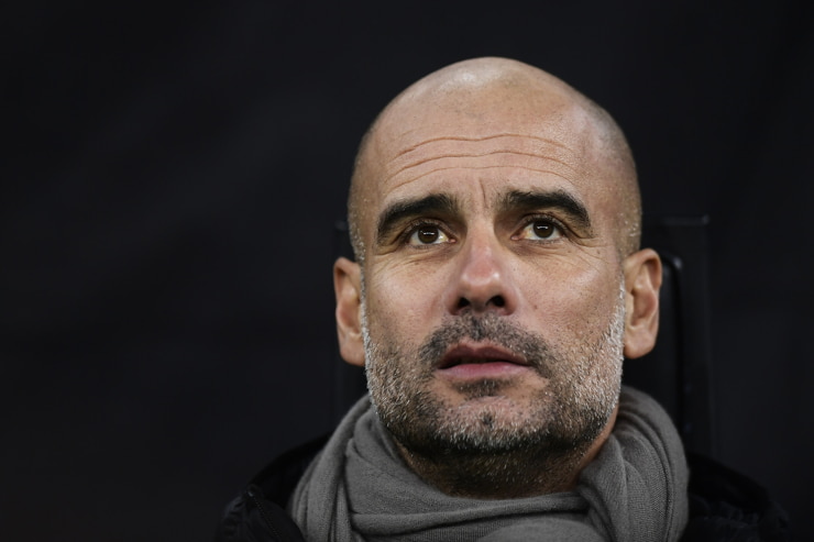 Pep Guardiola - Foto Lapresse - Ilpallonegonfiato