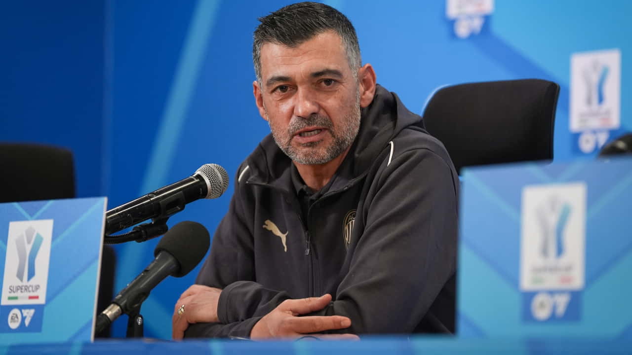 Sergio Conceicao - Foto Lapresse - Ilpallonegonfiato