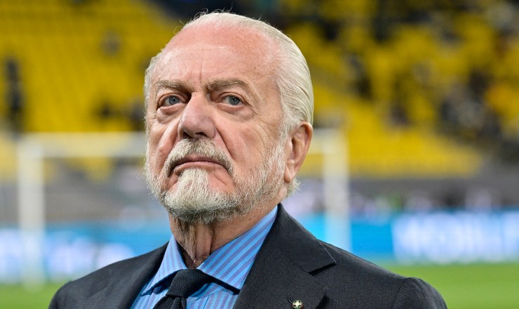 Incontro tra il sindaco di Napoli e Aurelio De Laurentiis.