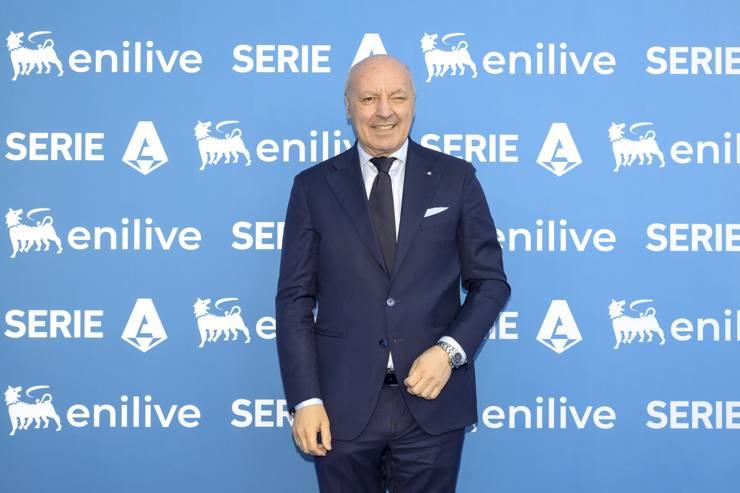 Beppe Marotta - Foto Lapresse - Ilpallonegonfiato