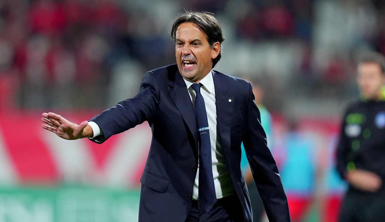 Simone Inzaghi - Foto Lapresse - Ilpallonegonfiato