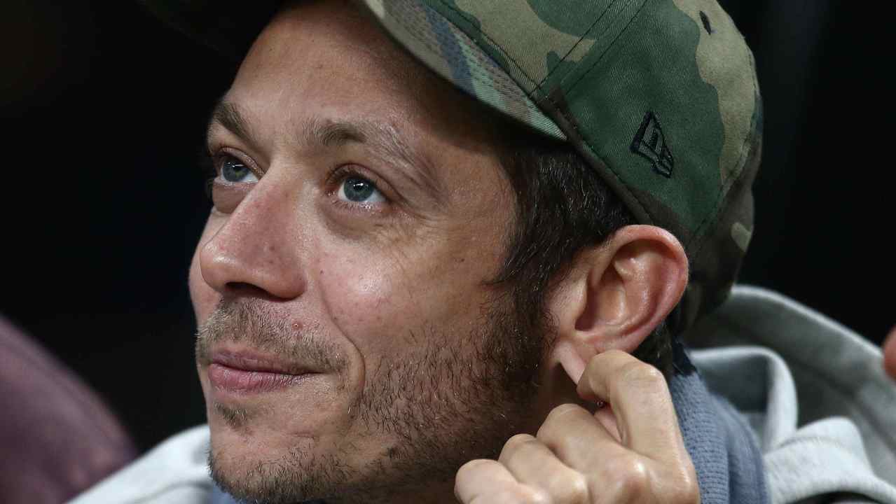 Valentino Rossi - Foto Lapresse - Ilpallonegonfiato