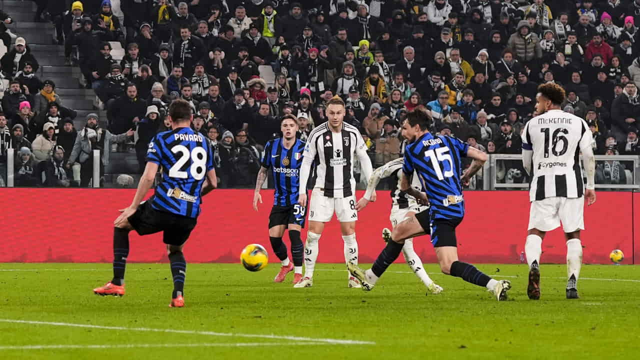 Juventus vs Inter - Foto Lapresse - Ilpallonegonfiato